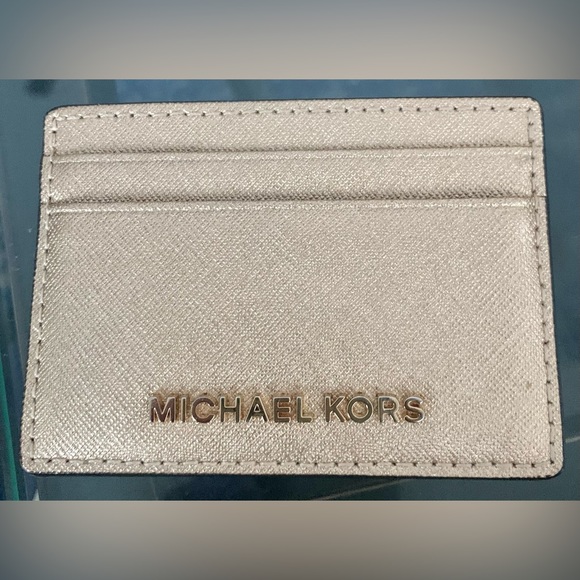 Michael Kors Accessories - MICHAEL KORS CARD CASE GOLD